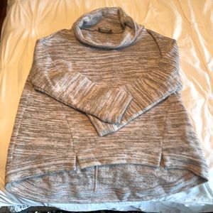 Anthro funnel neck sweatshirt